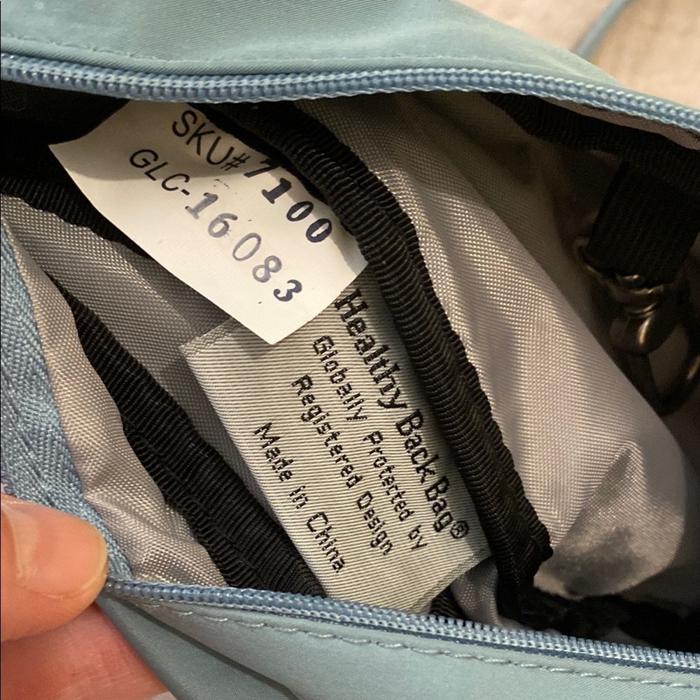 AMERI BAG HEALTHY BACK BAG Stylish Blue Women's B… - image 2